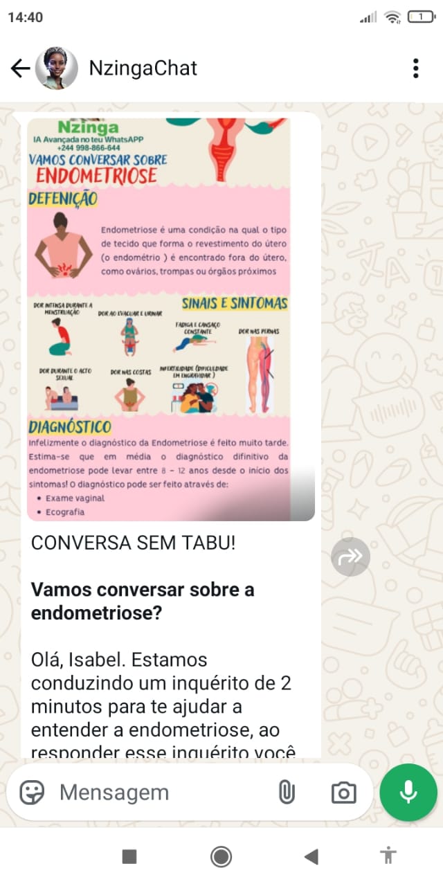 Screenshot da Nzinga