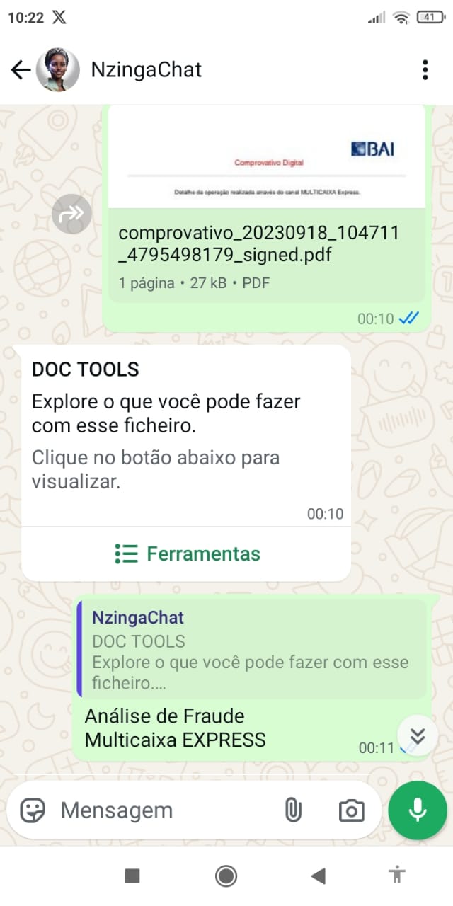 Screenshot da Nzinga