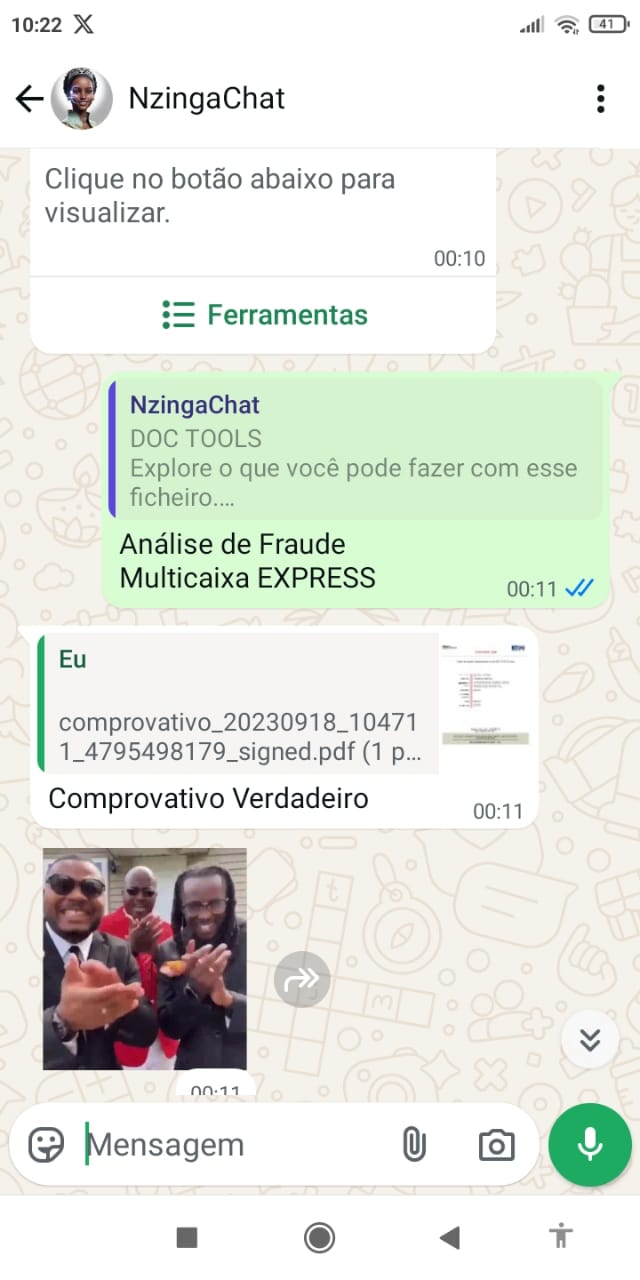 Screenshot da Nzinga