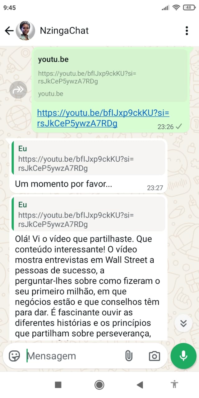 Screenshot da Nzinga