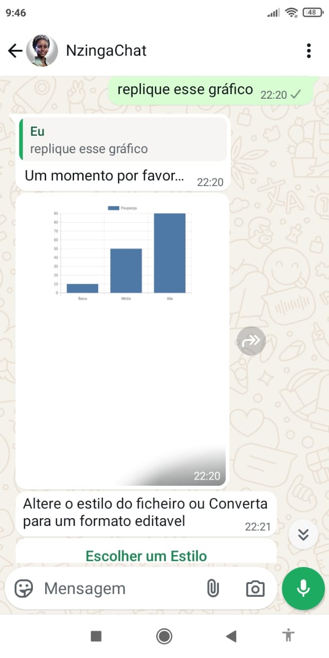 Screenshot da Nzinga